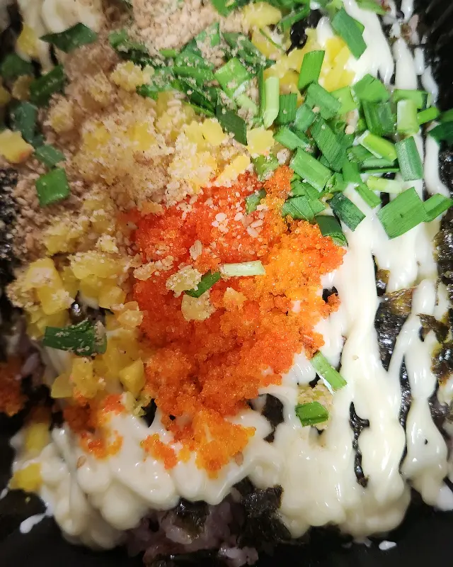 알록달록한 주먹밥