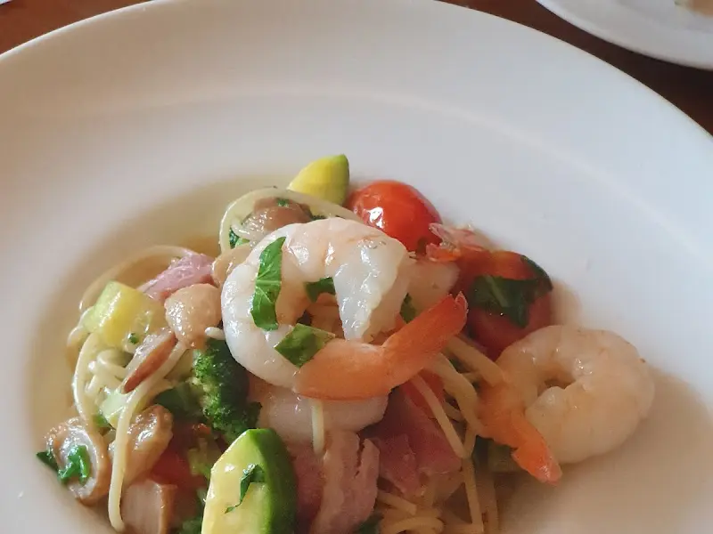 새우가 듬뿍 들어간 파스타