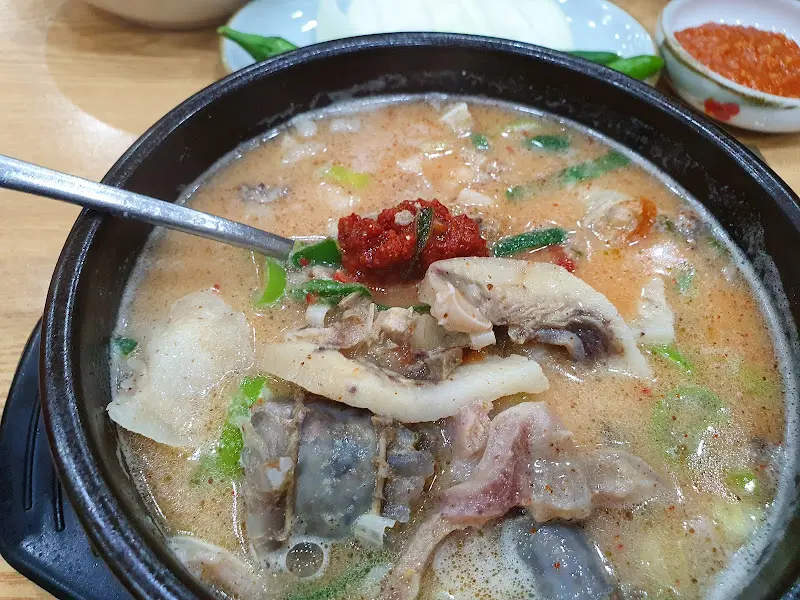 신의주찹쌀순대 순댓국 다진 양념