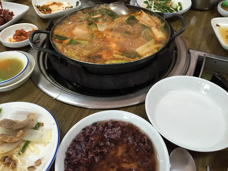 가마솥밥과 오리탕