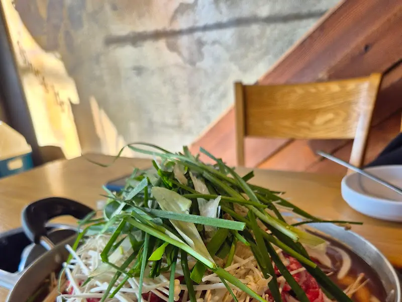 불고기 한 상 차림