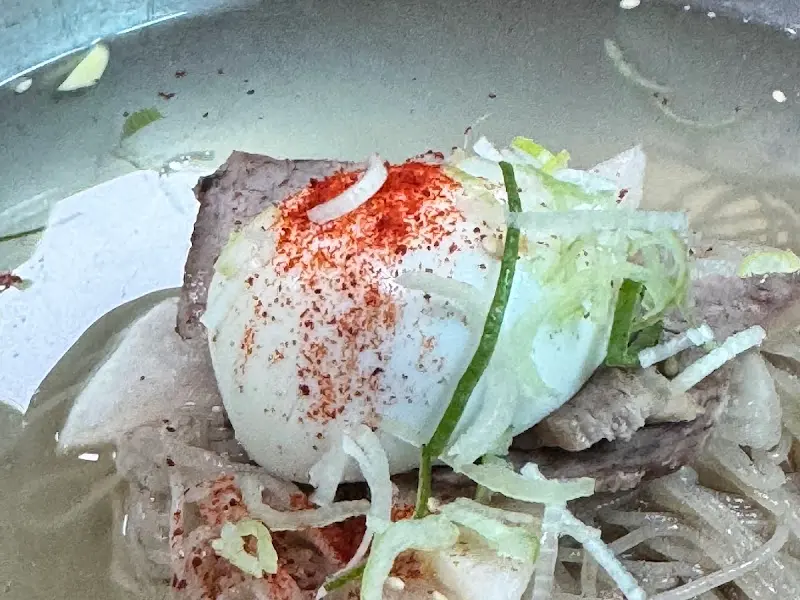 평양냉면의 자태