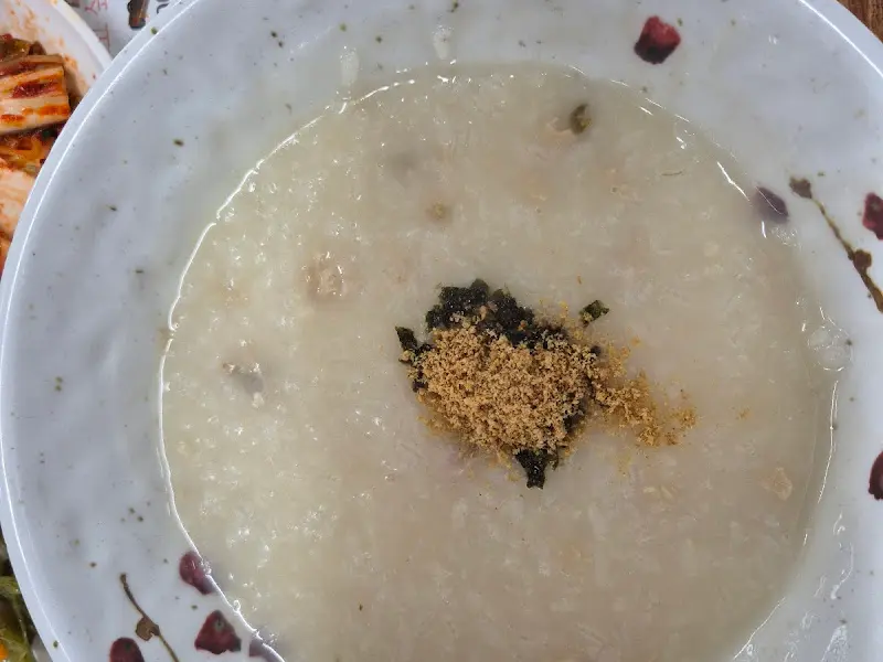 계화회관 백합죽