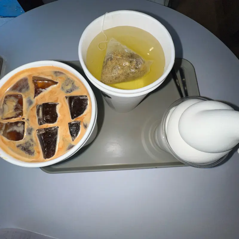 음료와 아이스크림