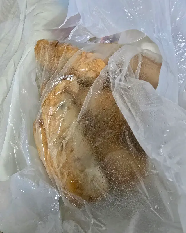 포장된 샌드위치