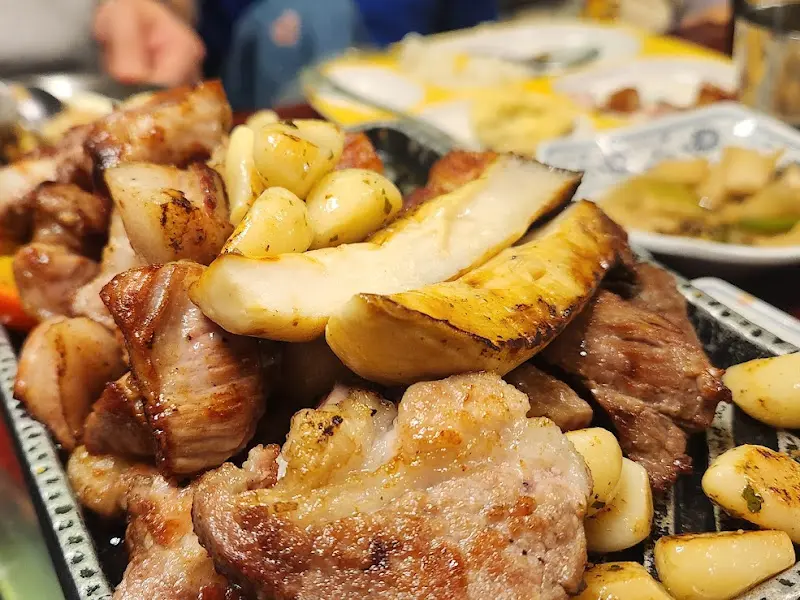 듀록 돼지고기 한 상 차림