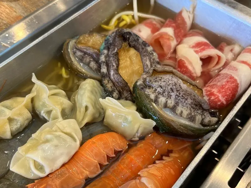 해산물 클로즈업