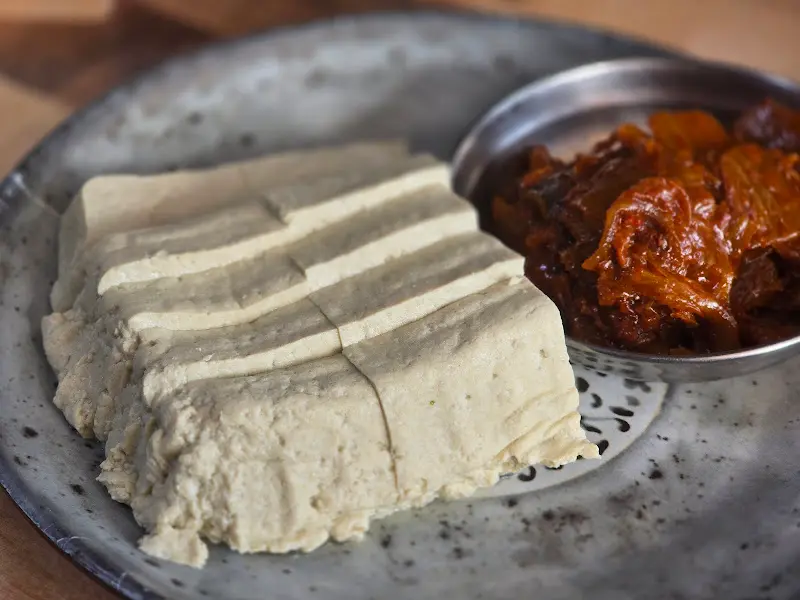 다람쥐 할머니 손두부김치