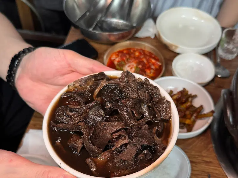 능이버섯 사리의 모습