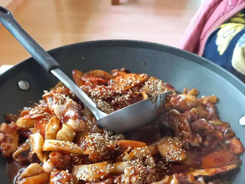 낙지볶음 확대 사진