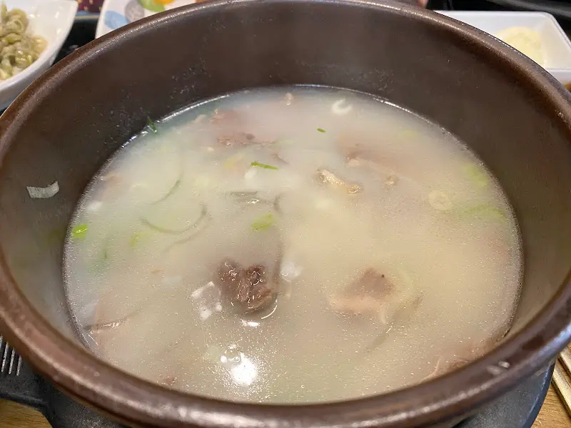 장성 노하우 곰탕