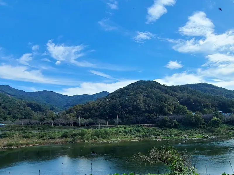 섬진강의 아름다운 풍경