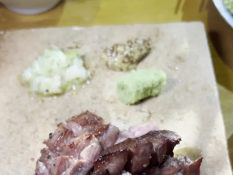 항정살 숯불구이