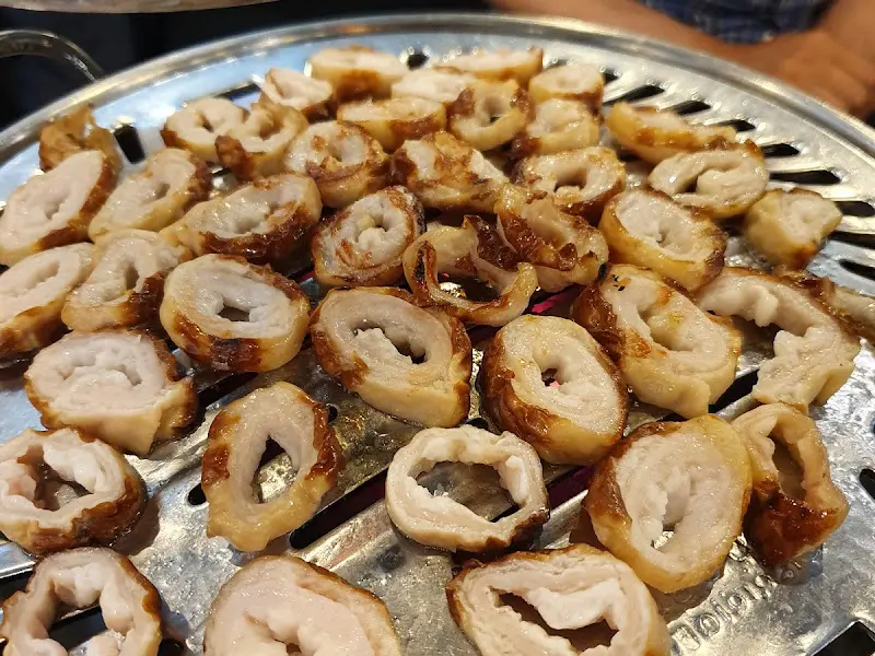 노릇노릇하게 구워진 막창구이