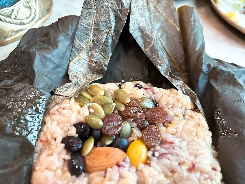 연잎밥 속 내용물