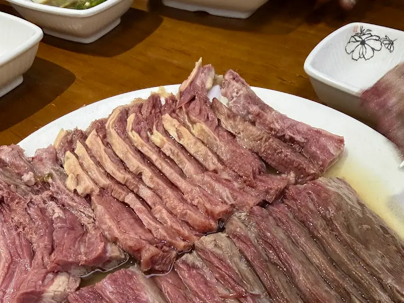 모듬수육 근접샷