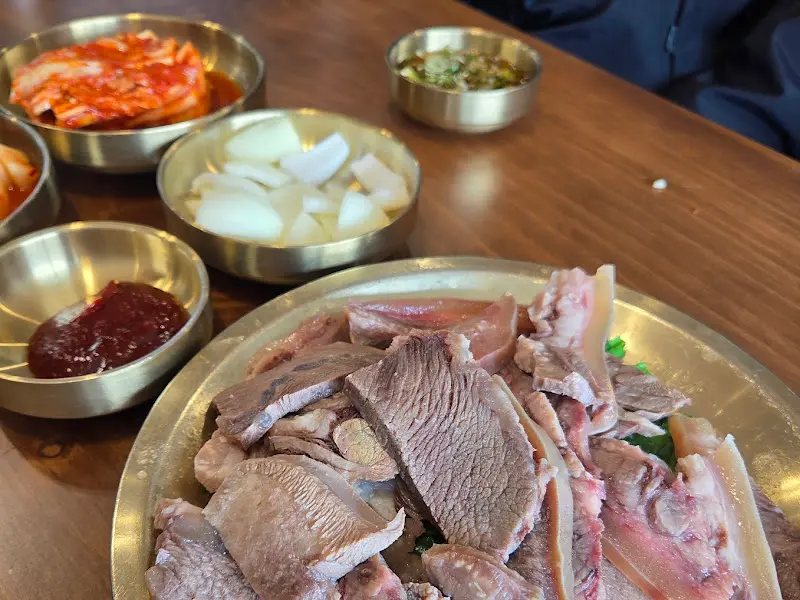 소머리 수육 클로즈업