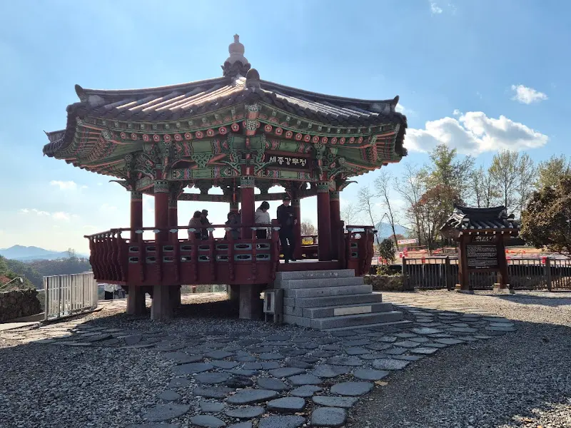 정자에서 바라본 풍경