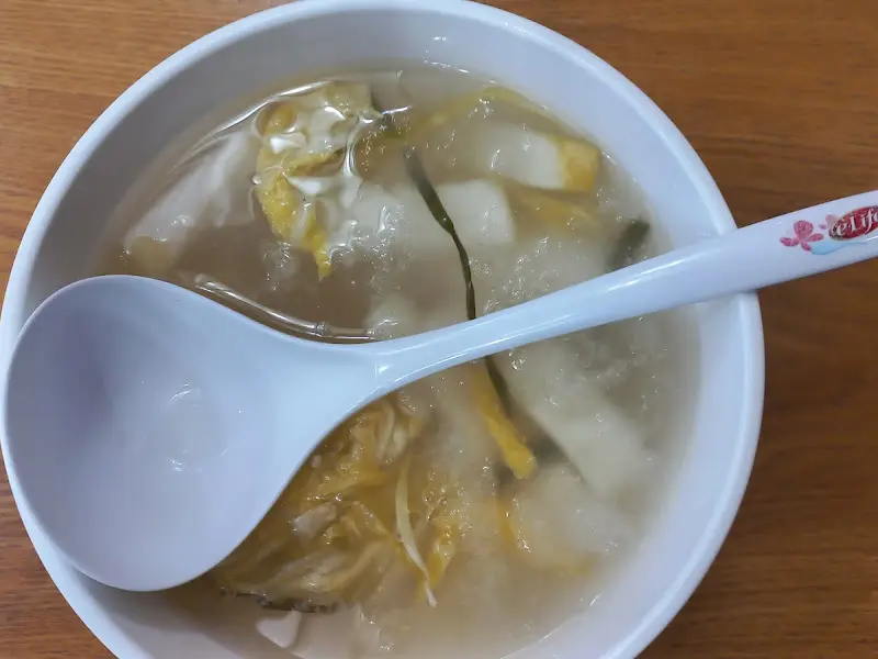 시원한 동치미 국물