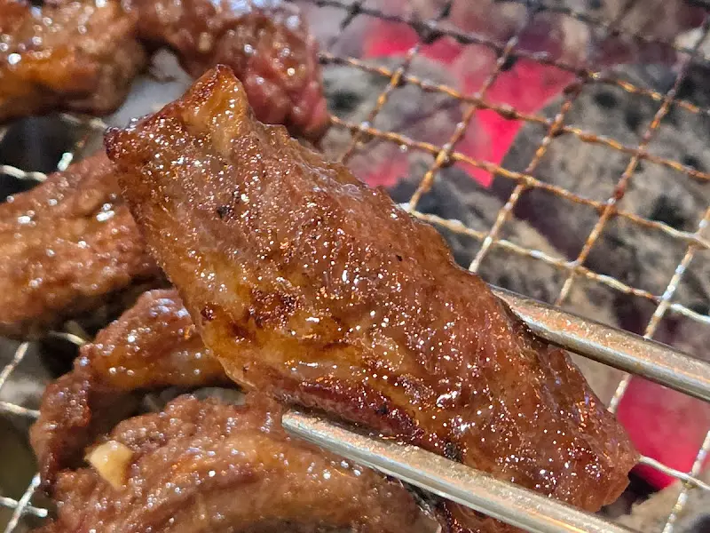 윤기가 흐르는 갈비살