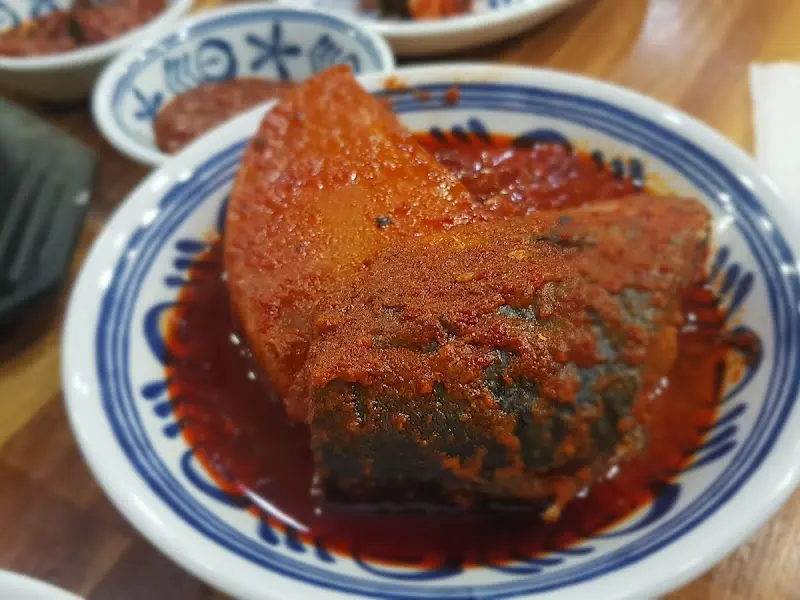 매콤한 고등어조림