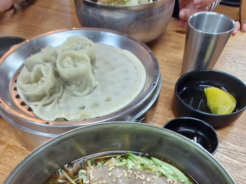 마포면옥 한 상 차림