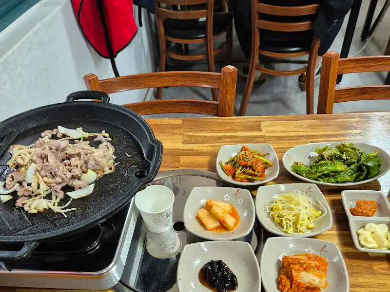 오리 로스와 밑반찬