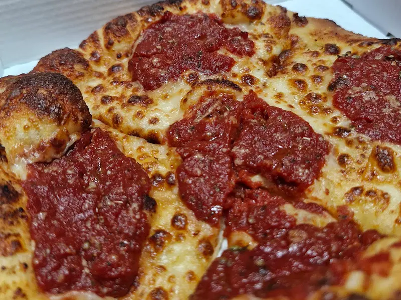 토핑이 가득한 피자