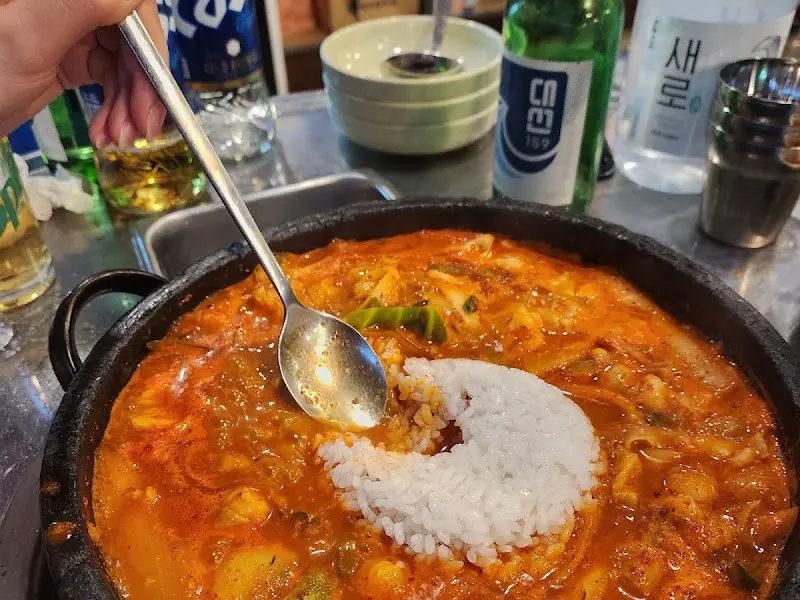 해성막창집 곱창전골