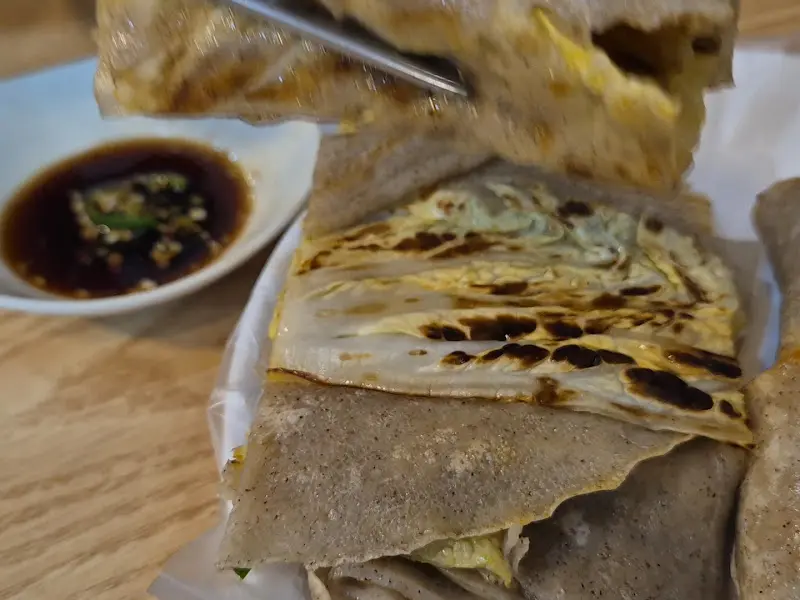 배추전과 메밀전병