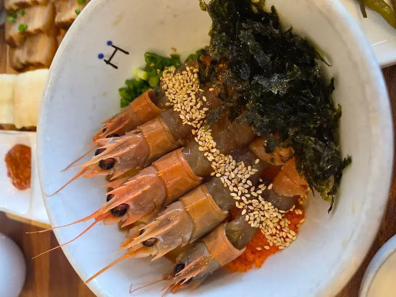 딱새우장 비빔밥