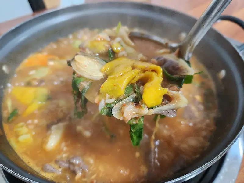 국자로 뜬 어죽