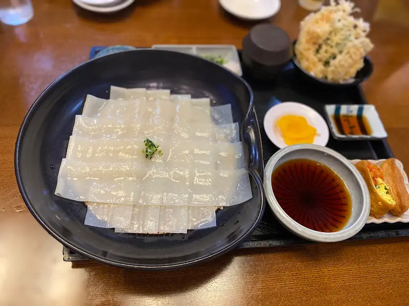 히노야마 납작우동 한상