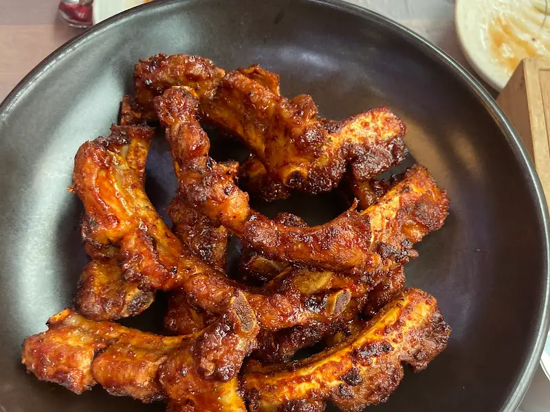 먹음직스러운 양념 쪽갈비