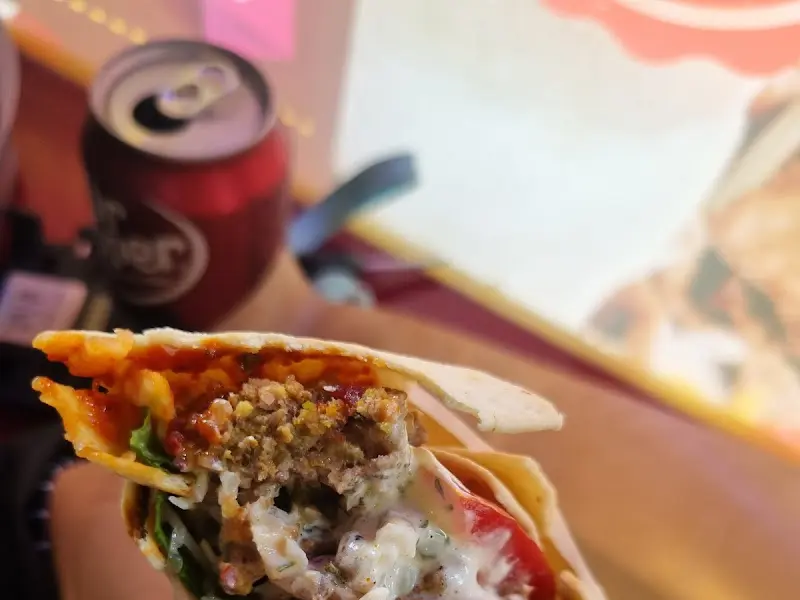 양고기 도네르 케밥 단면