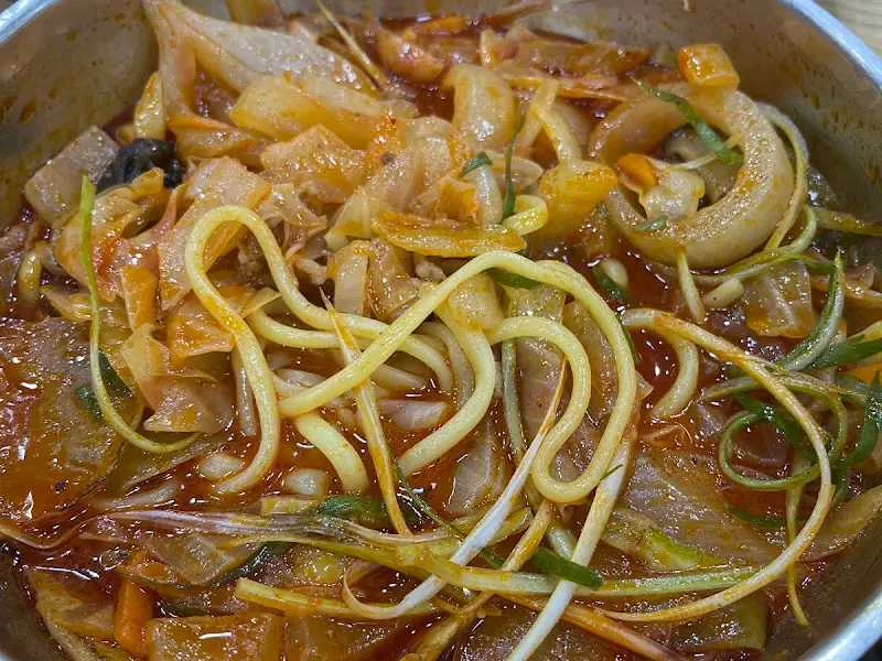 차돌짬뽕 내용물