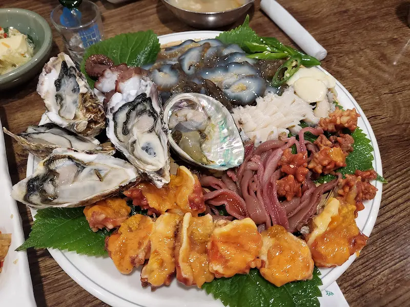 싱싱한 해산물들의 향연