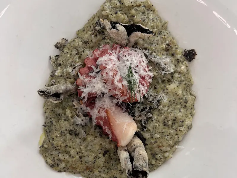 묵은지 트러플 리조또의 비주얼