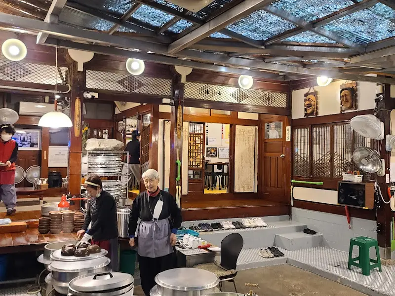 상주식당 내부 풍경