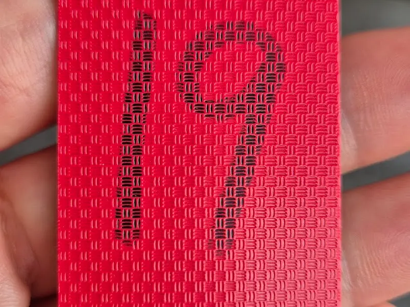 화투짝으로 만들어진 대기표