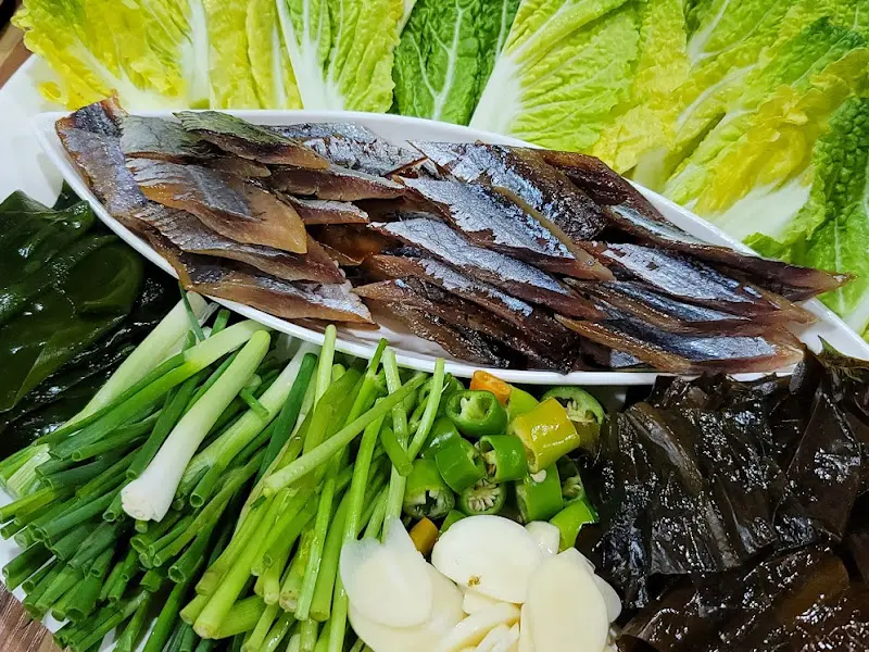 과메기 한 상 차림