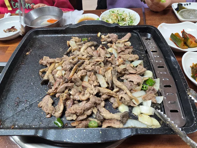 오리고기 근접샷