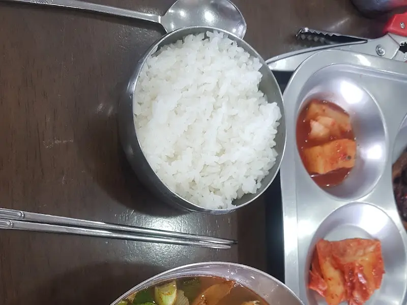 갈비탕과 밥