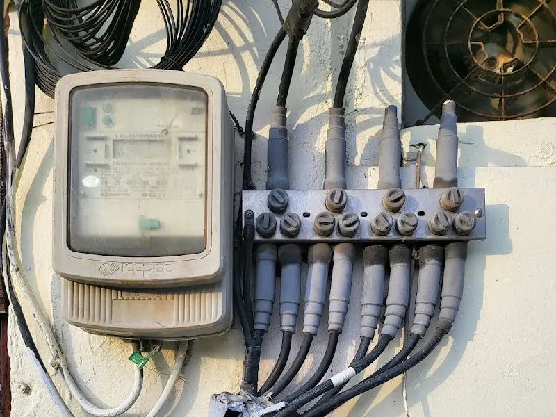 오래된 전력 계량기