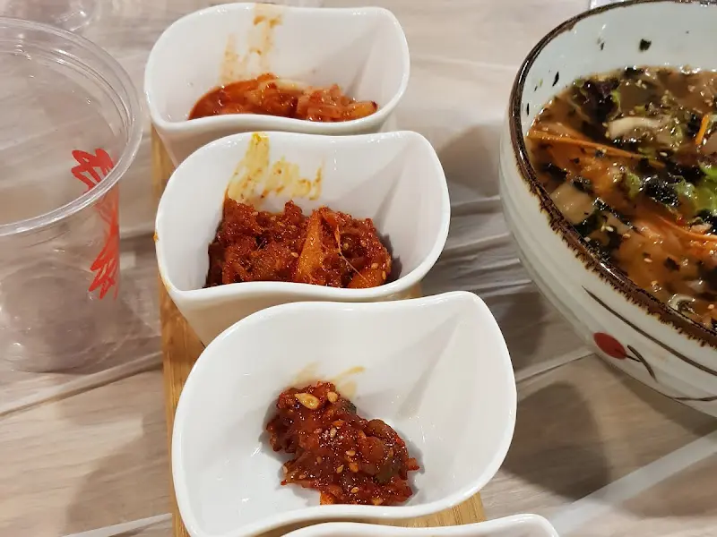 다양한 곁들임 음식