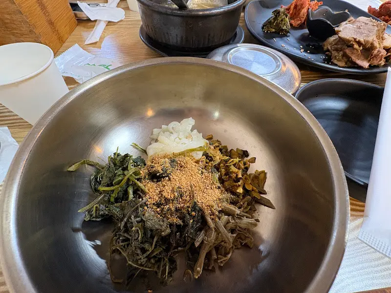 비빔밥 재료