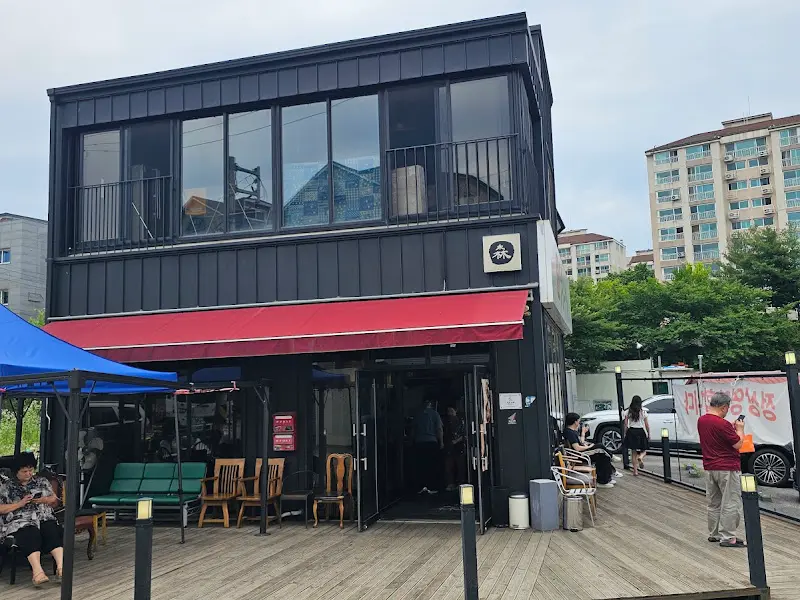 삼동소바 외부 전경