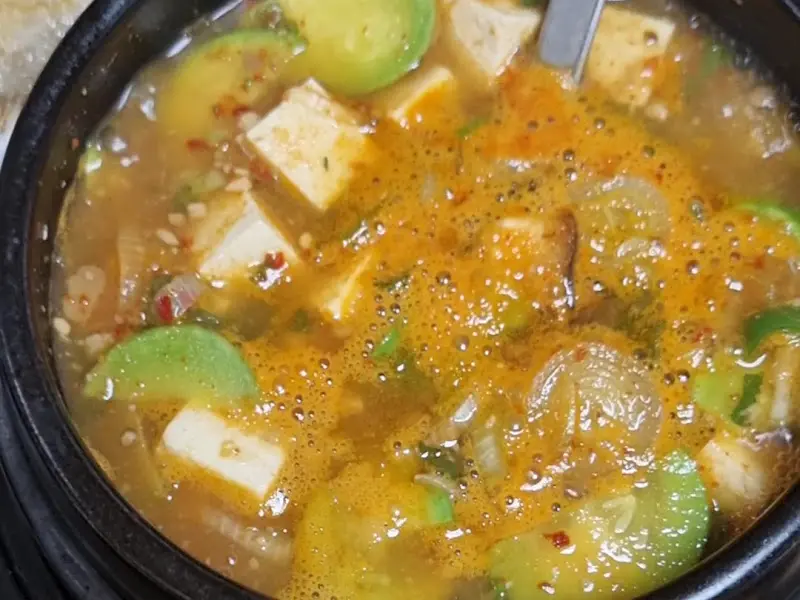 구수한 된장찌개