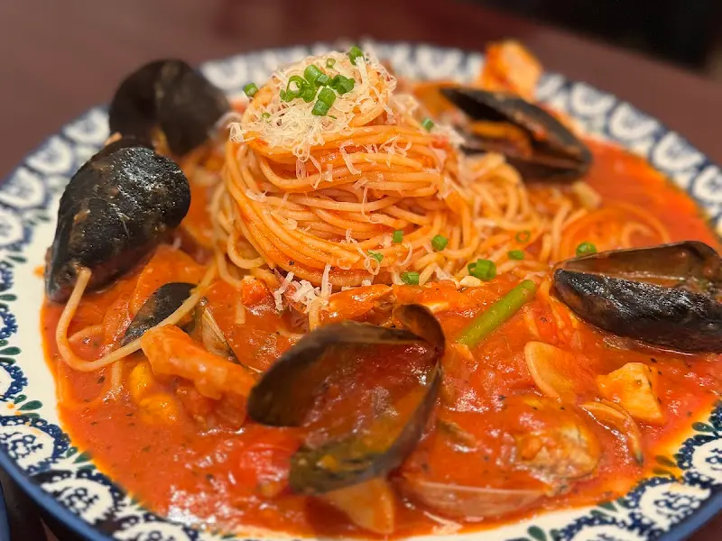 토마토 파스타의 모습