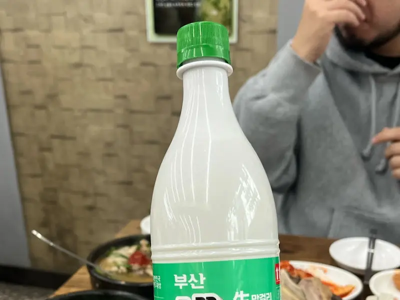 부산 생 막걸리